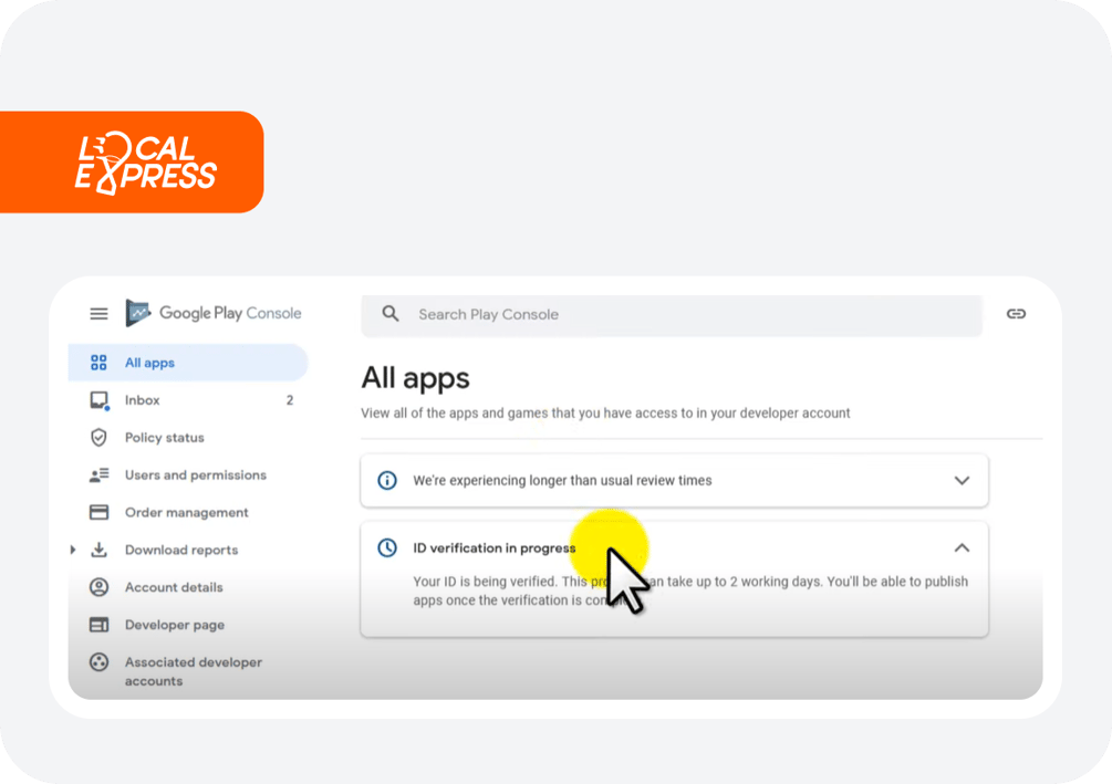 Google Play ID Verification
