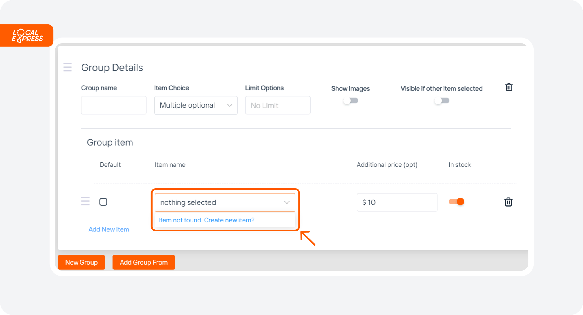 Create a Product Modification